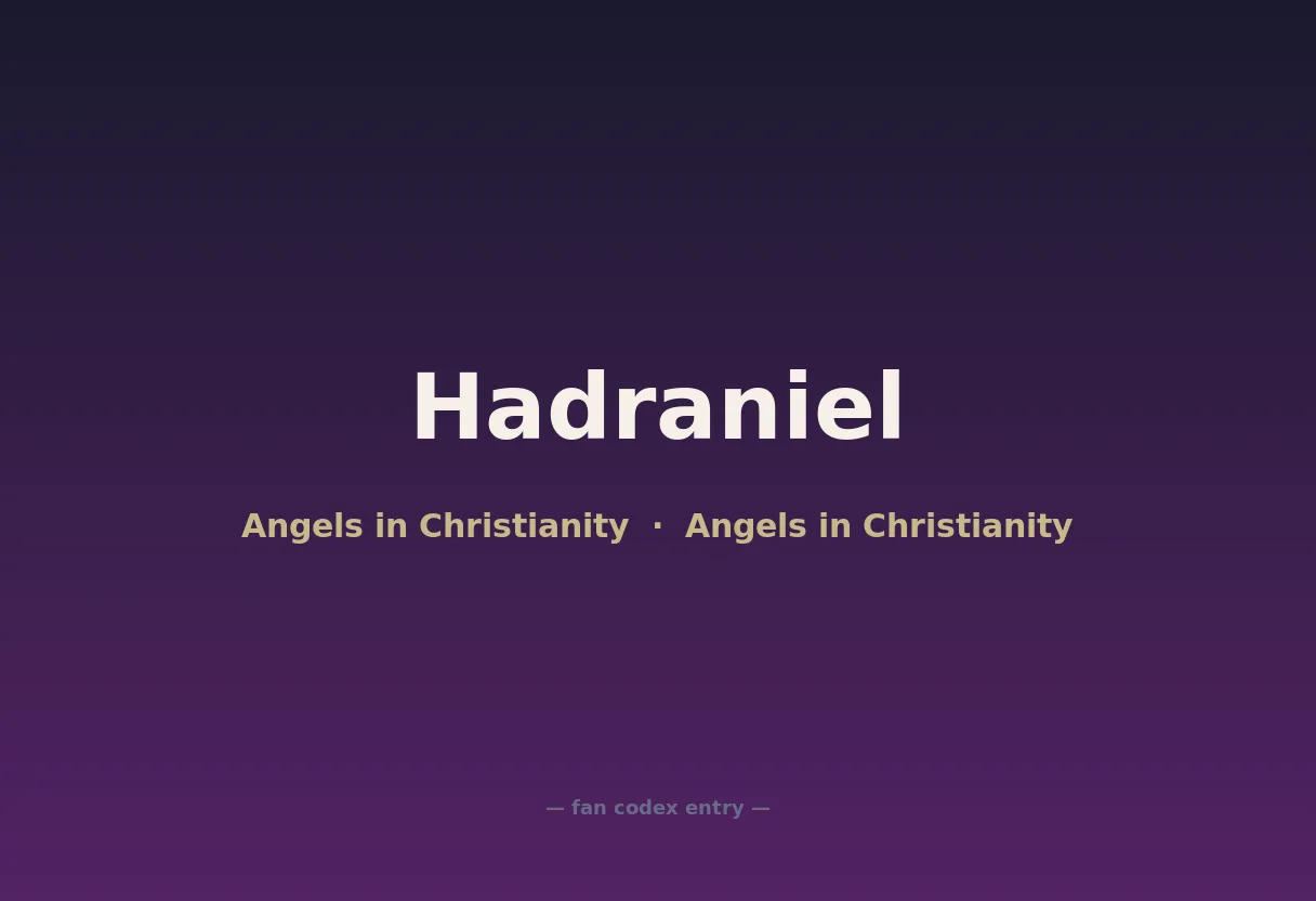 Hadraniel